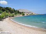 Het rustige kiezelstrand van Vrondados - Eiland Chios