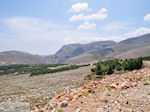 Kale natuur met af en toe bossen - Eiland Chios