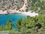Afgelegen strand aan de mooie westkust - Eiland Chios