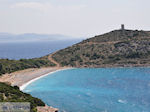 Strand in de westelijke kust - Eiland Chios