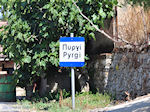Aankomst in Pyrgi - Eiland Chios