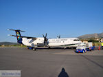 Vliegtuig Olympic Airlines op Chios - Eiland Chios