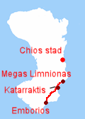 Route Emborios-Katarraktis-Megas Limnionas
