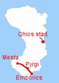 Route Mesta - Pyrgi - Emborios